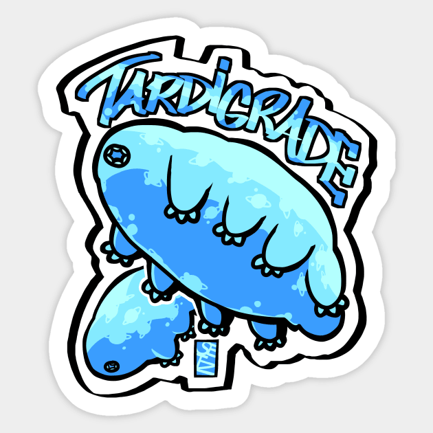 Tardigrade Sticker by Setzeri